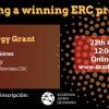 Evento ERC Workshop: Synergy Grant | 22 de octubre