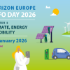 Infoday Comisión convocatorias 2026 Clúster 5 Clima, Energía y Movilidad y Brokerage Event de la red de Puntos Nacionales de Contacto GREENET