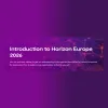Introducción a Horizonte Europa