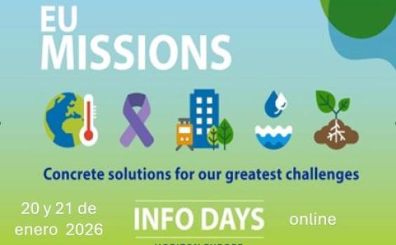 Infoday de Misiones Horizonte Europa, convocatorias 2026