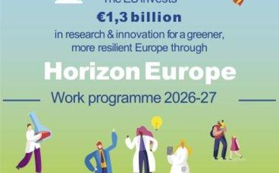 Publicado el Programa de Trabajo principal de Horizonte Europa para 2026-2027