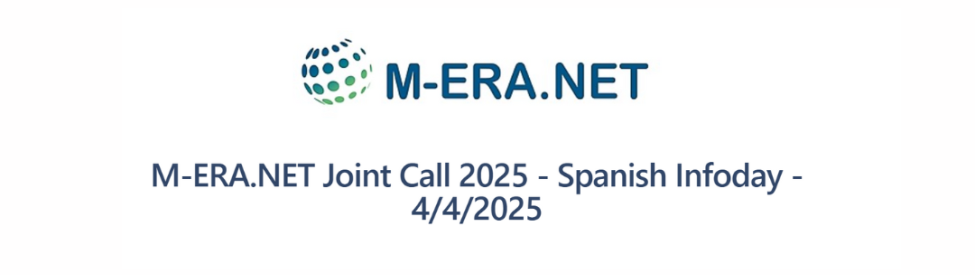 Convocatoria M-ERA.NET CALL 2025