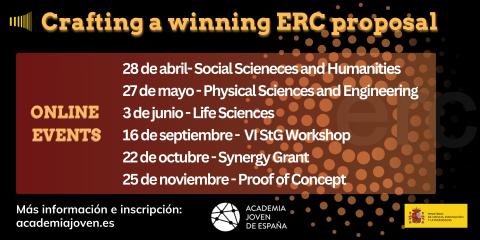 Workshop centrado en el panel Ciencias Físicas e Ingeniería de ayudas ERC. 27 de mayo 2025 ERC Workshop: Physical Sciences and Engineering