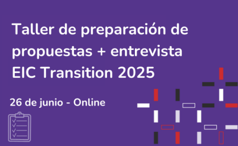 Taller online de preparación de propuestas EIC Transition
