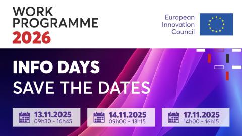 Online Info Day - EIC Work Programme 2026