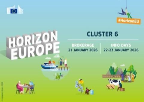 Horizon Europe info days- Cluster 6 Food, Bioeconomy, Natural Resources, Agriculture and Environment 2026
