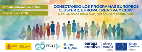  Conectando los programas europeos Clúster 2, Europa Creativa y CERV